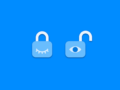 Locked Unlocked illustration lock not private private