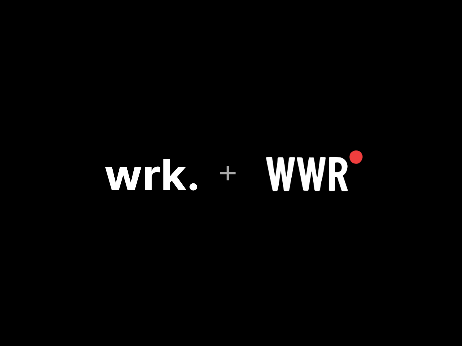 Wrk + We Work Remotely by Corey Daniels on Dribbble