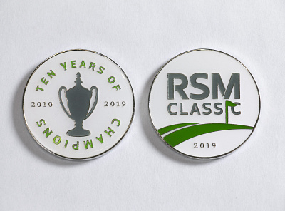 RSM Classic - Ballmarkers badge branding design illustration logo nc north carolina type typography