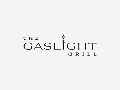 Gaslight Grill - Exploration v2 branding design illustration logo nc north carolina type typography vector