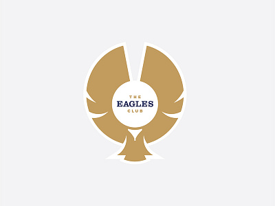 The Eagles Club - Badge badge charity eagle golf icon logo