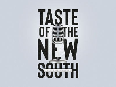 Concepts for Taste of the New South event branding design illustration type typography