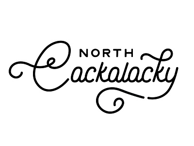 North Cackalacky branding cackalacky design icon illustration logo nc north north carolina type typography vector