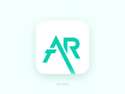 Altın Rota App Logo app branding design icon illustration logo