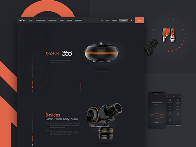 Capsule 360 Landing Page