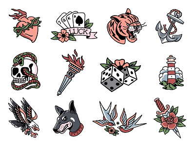 Old Tattoo designs, themes, templates and downloadable graphic elements on  Dribbble