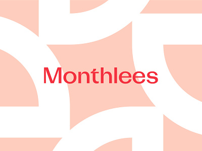 Logo & Brand Identity for Monthlees. brand identity branding cicle health logo month pain relief pattern pattern design period pictorial logo supplements type typography visual identity wellness wordmark