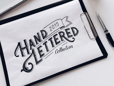 HAND LETTERING COLLECTION 2015