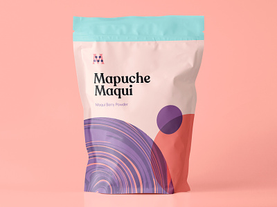 Brand Exploration abstract acai berry branding design geometry healthy illustration liquid logo maqui mark packaging pattern powder soft texture type typogaphy