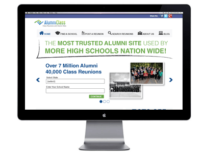 Alumniclass alumniclass website redesign