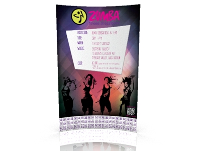 Zumba Fitness Flyer dance flyer party zumba