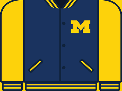 College Football Countdown: Michigan college football letterman michigan michigan wolverines ncaa