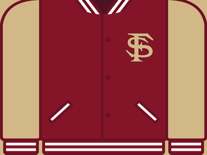 College Football Countdown: Florida State noles college football letterman ncaa fsu florida state seminoles florida state
