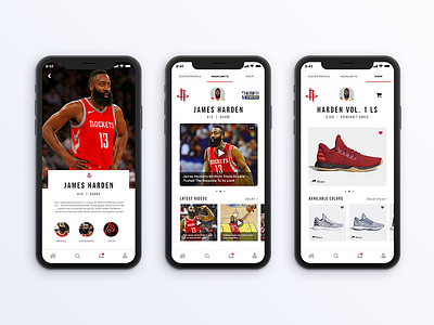 Track Your Stats basketball design minimal mobile app sports ui ux