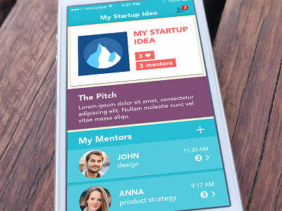 Mentor For My Startup - Mobile App