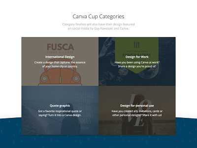 Enter the Canva Cup! canva cup design