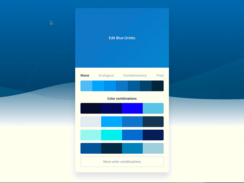 Canva's design wiki color color combination color inspiration color palette