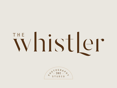 Whistler Branding branding branding and identity logo logo a day logo alphabet logo design logotype minimal modern photography photography branding simple typography vector