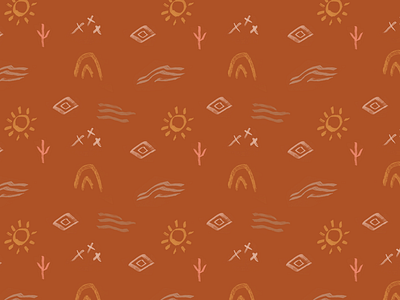 Desert inspired wallpaper