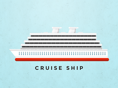 Flat Cruise Ship