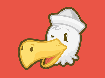 Danny bird brand danny design dodo hand drawn illustration logo mascot pelican simple vector