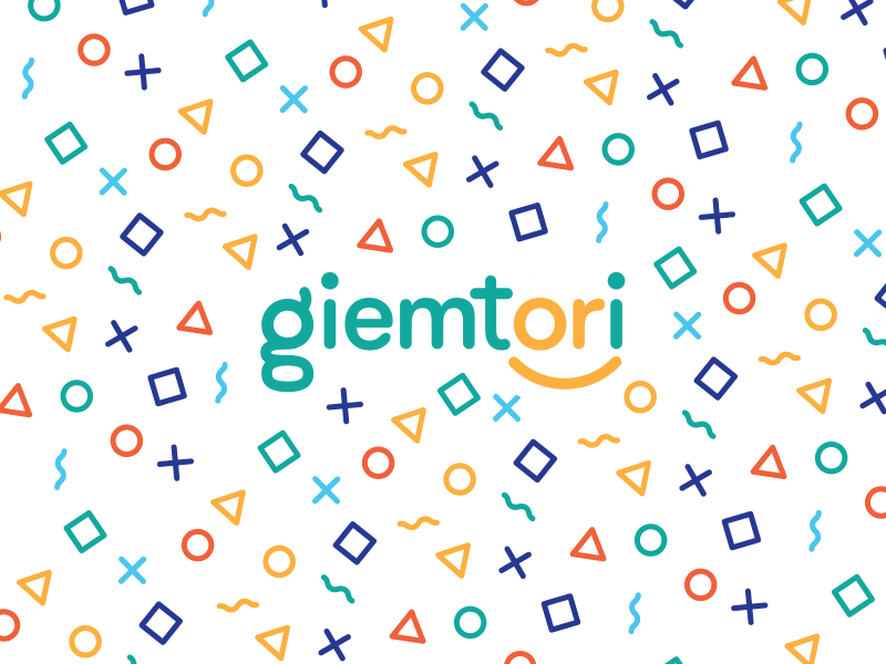 Giemtori Brand app application brand communication design emoji giemtori happy language messaging vector