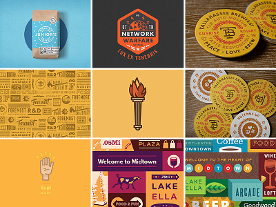 My Top Nine for 2015 2015 badge best coaster coffee design dribbble shots story top nine torch year