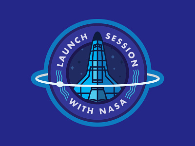 NASA Launch Session Badge