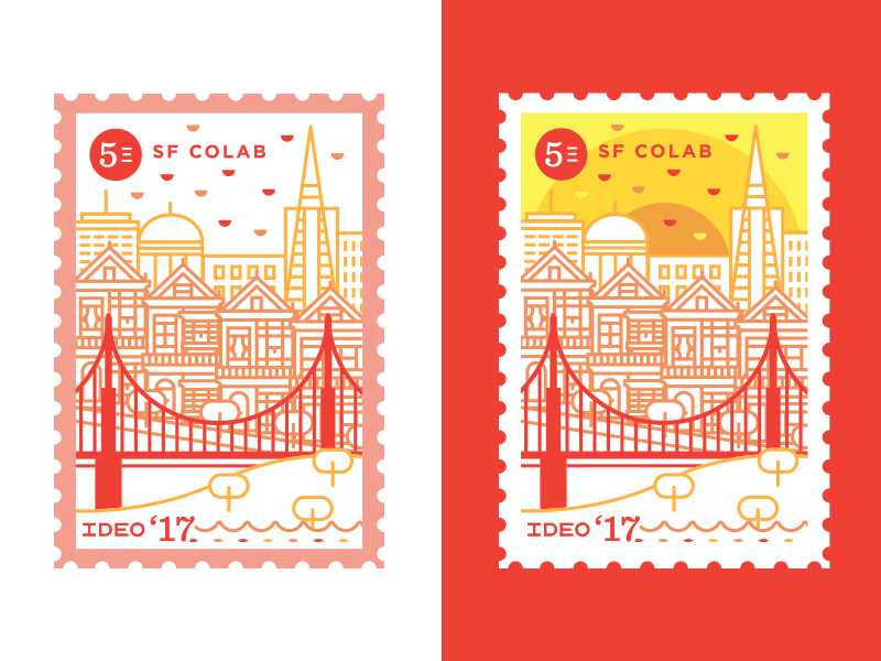 Colab Studio Stamps