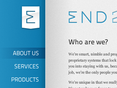End2End initial site design