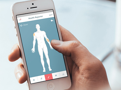 Health Reporter: Bodily Symptoms body health healthcare ios mobile skin symptom