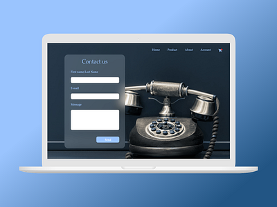 Daily UI challenge 028 contact contact form contact page daily ui dailyui design ui ui challenge ux ux design uxdesign uxui webdesign