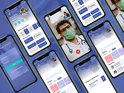 doctor appointment app project app design doctor doctor app doctor appointment doctor schedule healthcare ios mobile ui design ui designs ux ux design uxdesign uxui weekly challenge