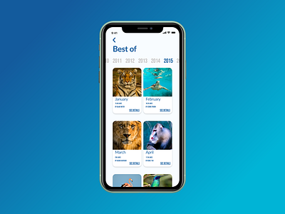 Daily UI challenge 063 adobe xd adobexd animals app app design application bestof daily ui dailyui design mobile mobile app design ui ui challenge ux ux design uxdesign uxui