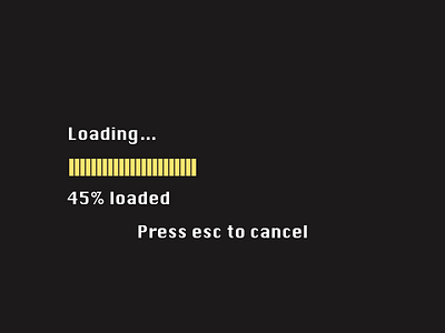 Daily UI challenge 076 adobe xd adobexd daily ui dailyui design loading loading bar loading screen old style oldschool retro design retrodesign ui ui challenge uxui vintage vintage design