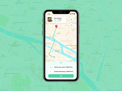 Daily UI challenge 029 adobexd app daily ui dailyui design location tracker map mapping mobile mobile app mobile app design ui ui challenge ux uxdesign uxui