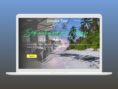 travel webpage design