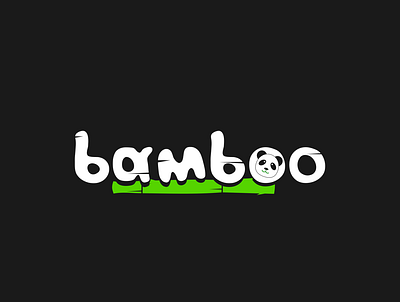 BAMBOO 6 design flat illustration inkscape logo typography vector