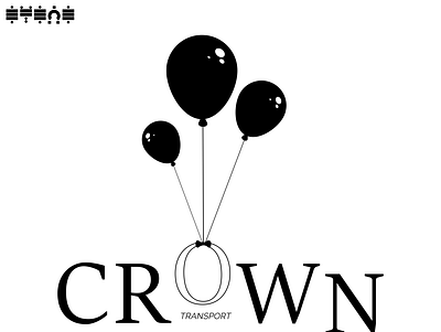 CROWN 2 branding design inkscape logo typography vector