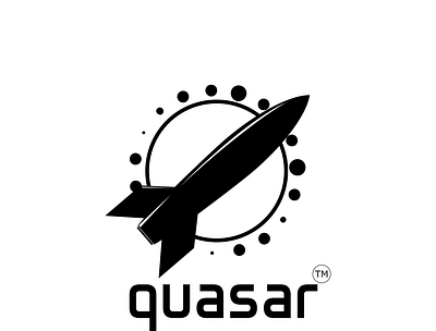 QUASAR 1 design inkscape logo typography vector