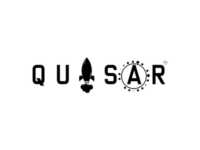 QUASAR 2 design inkscape logo typography vector