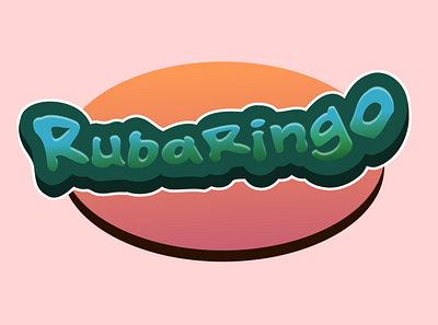 RubaRing 3 design inkscape lettering logo typography vector