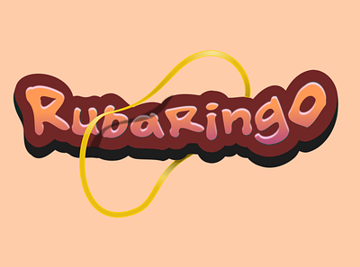 RubaRing 2 dribble dimension design inkscape lettering logo typography vector