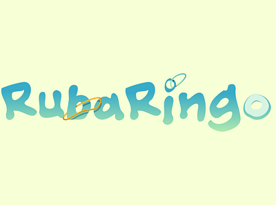 RubaRing 1 design inkscape lettering logo typography vector