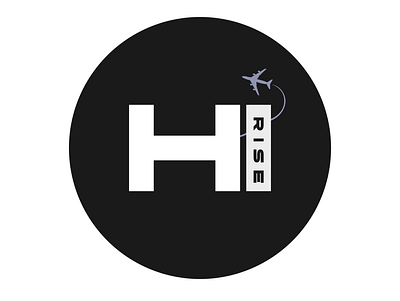 Hi Rise 2 BW branding design inkscape logo vector