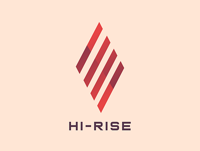 Hi Rise 4 coloredBG branding design inkscape logo vector