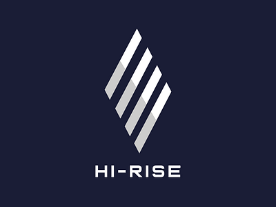 Hi Rise 4 whiteFG branding design inkscape logo vector