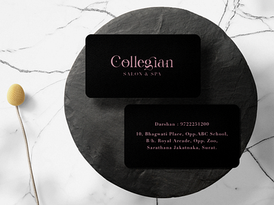 Salon & Spa Visiting Card