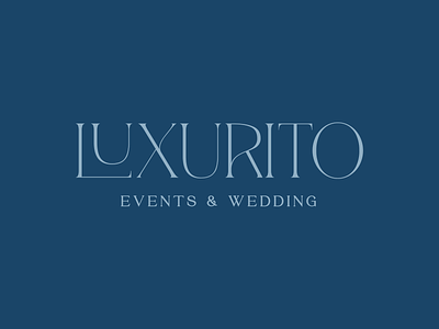 Luxurito - Brand Identity adobe blue branding colors logo luxury royal