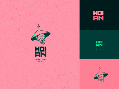 Hoi An branding chinese food eat identity design illustration logo vietnam